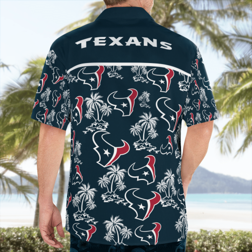 Houston Texans Tropical Hawaii Shirt Gift