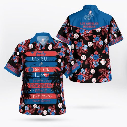 Limited Edition Los Angeles Dodgers Paradise Hawaii Shirt - Exclusive Design