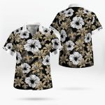 New Orleans Saints Flower Tropical Floral Aloha Hawaiian Shirt