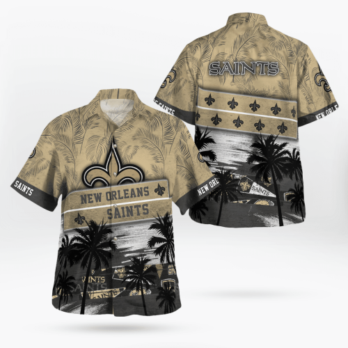 New Orleans Saints Tropical Hawaii Shirt Gift