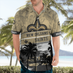 New Orleans Saints Tropical Hawaii Shirt Gift