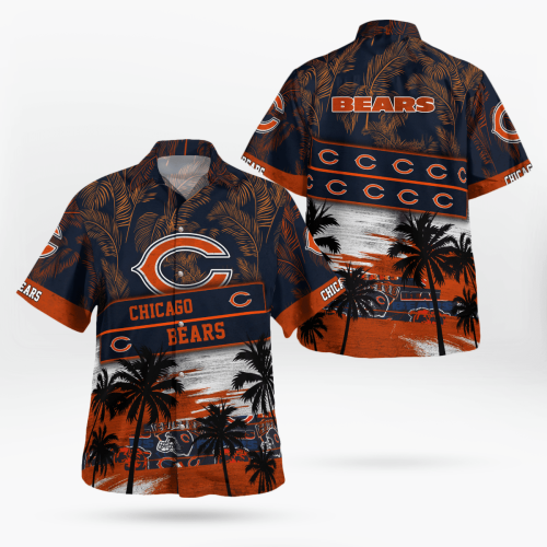 Chicago Bears Tropical Hawaii Shirt Gift