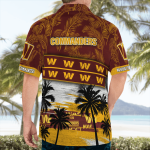 Washington Commanders Tropical Hawaii Shirt Gift