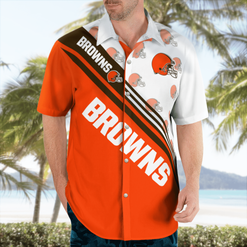 Cleveland Browns Standard Paradise Hawaiian Shirt