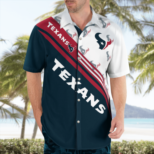 Houston Texans Standard Paradise Hawaiian Shirt