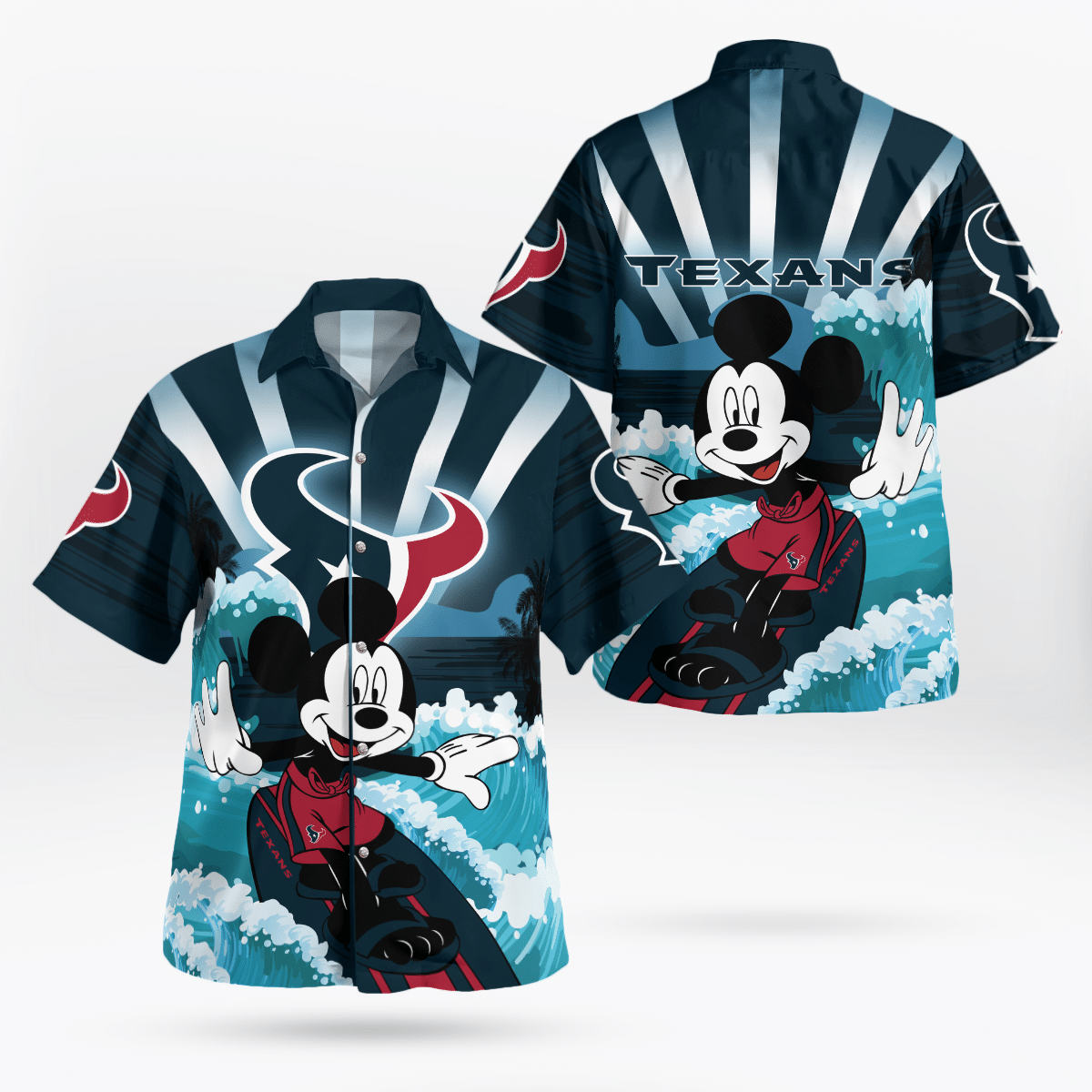 Houston Texans and Mickey Mouse Hawaii Shirt Limited Edtion Houston Texans and Mickey Mouse Hawaii Shirt Limited Edtion