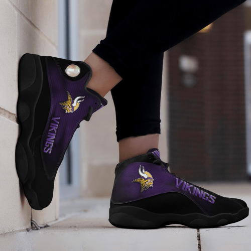 Minnesota Vikings Step with Pride Jordan 13 Shoes