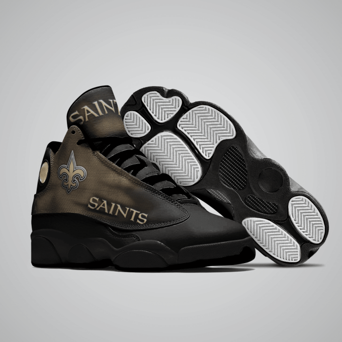 New Orleans Saints Step with Pride Jordan 13 Shoes