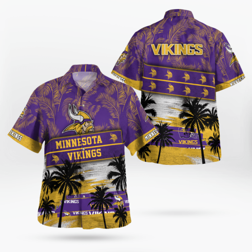 Minnesota Vikings Tropical Hawaii Shirt Gift