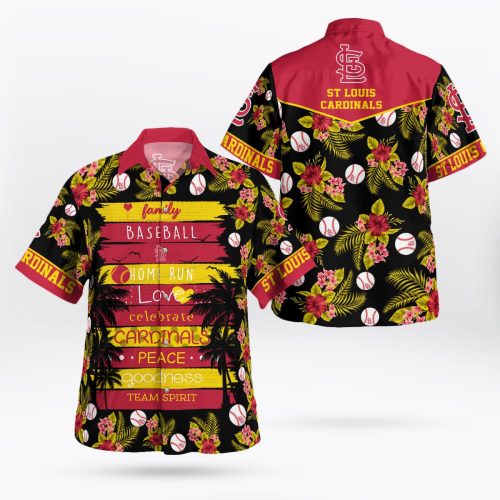 Limited Edition St Louis Cardinals Paradise Hawaii Shirt - Exclusive Design