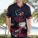 Houston Texans Tropical Hawaii Shirt Gift