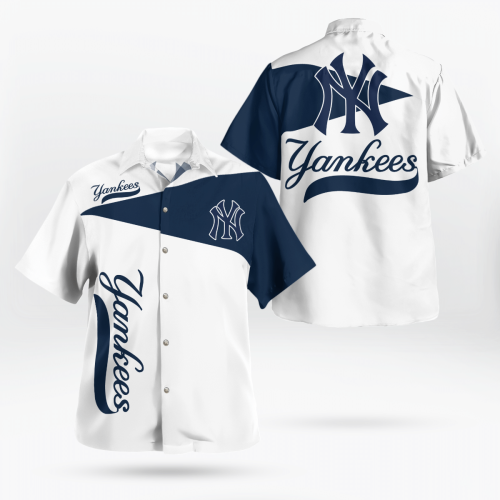New York Yankees Hawaiian Shirt: Summer Design for Fans