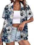 Dallas Cowboys Flower Tropical Floral Aloha Hawaiian Shirt
