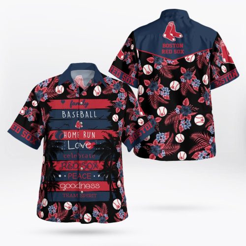 Limited Edition Boston Red Sox Paradise Hawaii Shirt: Official MLB Merchandise