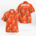 Cleveland Browns Tropical Hawaii Shirt Gift