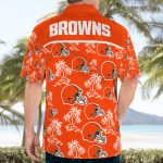 Cleveland Browns Tropical Hawaii Shirt Gift