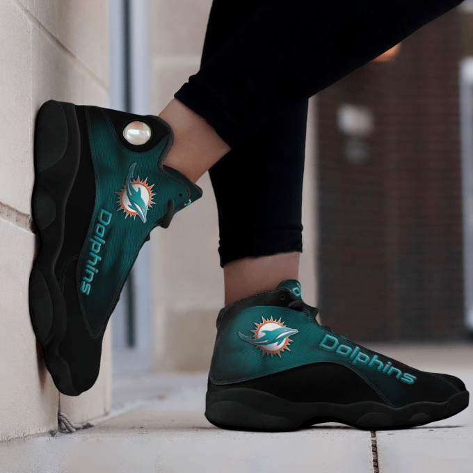 Miami Dolphins Step with Pride Jordan 13 Shoes