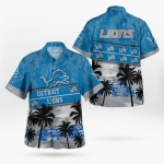 Detroit Lions Tropical Hawaii Shirt Gift