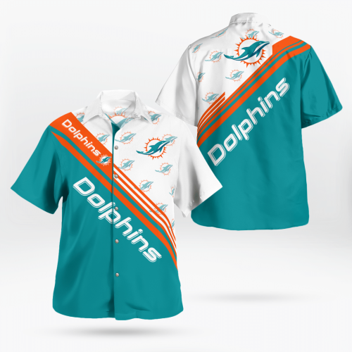 Miami Dolphins Standard Paradise Hawaiian Shirt