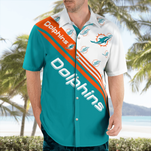 Miami Dolphins Standard Paradise Hawaiian Shirt