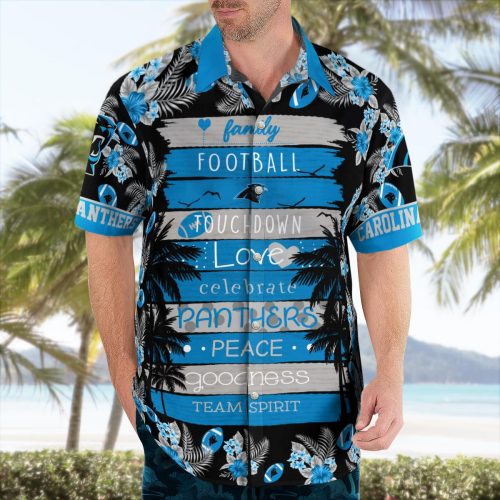 Carolina Panthers Paradise Hawaii Shirt Gift