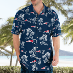 New England Patriots Tropical Hawaii Shirt Gift