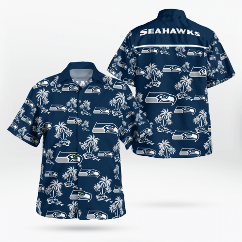 Seattle Seahawks Tropical Hawaii Shirt Gift