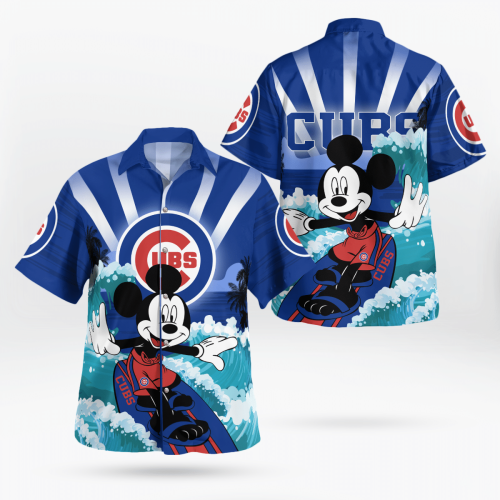 Limited Edition Chicago Cubs and Mickey Mouse Hawaii Shirt – Exclusive Design
