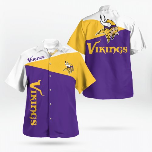 Minnesota Vikings Hawaii Shirt Design New Summer For Fans