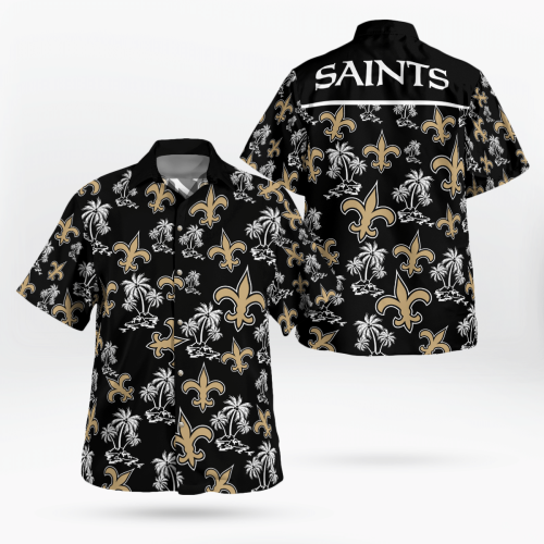 New Orleans Saints Tropical Hawaii Shirt Gift