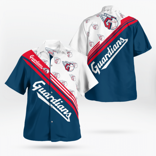 Cleveland Guardians Hawaiian Shirt: Standard Paradise Design for Fans