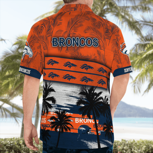 Denver Broncos Tropical Hawaii Shirt Gift
