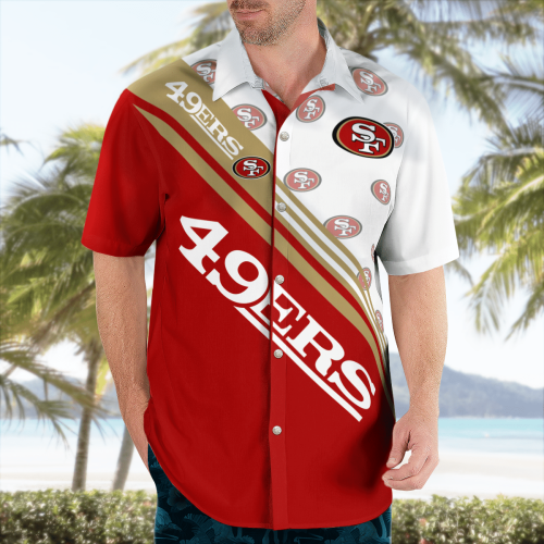 San Francisco 49ers Standard Paradise Hawaiian Shirt