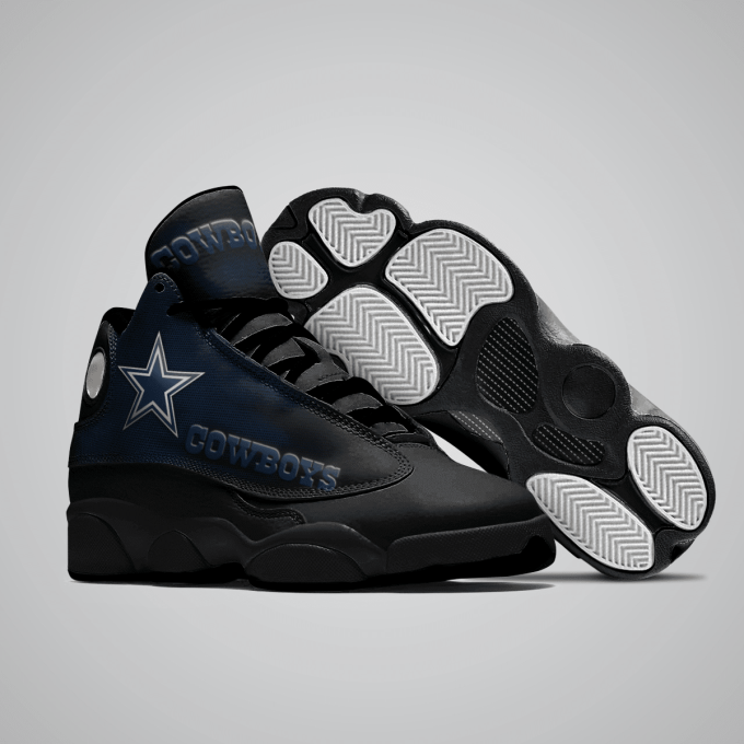 Dallas Cowboys Step with Pride Jordan 13 Shoes