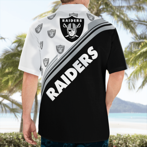 Las Vegas Raiders Standard Paradise Hawaiian Shirt