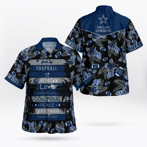 Dallas Cowboys Paradise Hawaii Shirt Gift