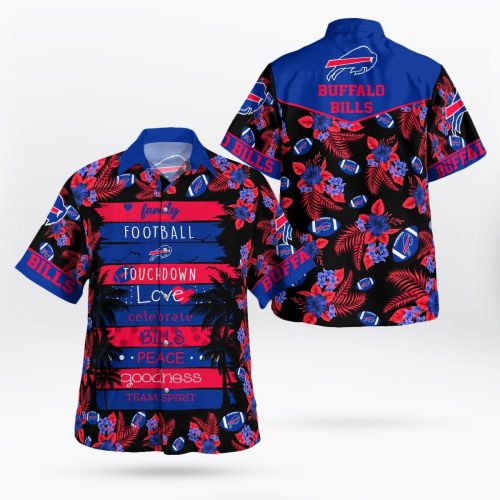 Buffalo Bills Paradise Hawaii Shirt Gift