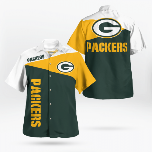 Green Bay Packers Hawaii Shirt Design New Summer For Fans