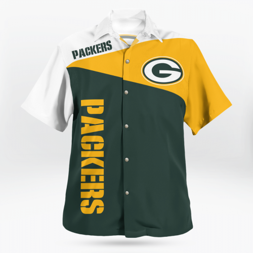 Green Bay Packers Hawaii Shirt Design New Summer For Fans