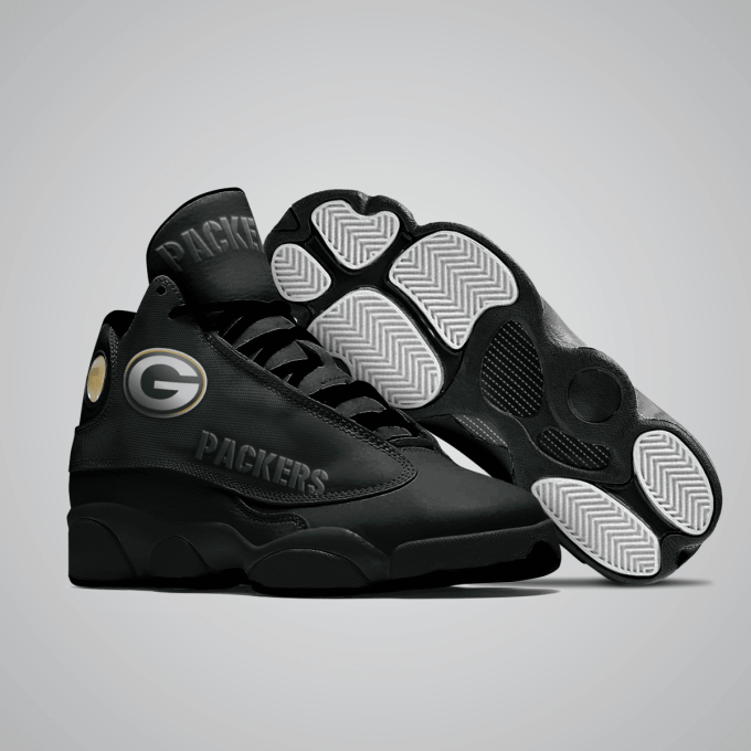 Green Bay Packers Step with Pride Jordan 13 Shoes
