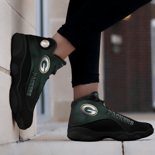 Green Bay Packers Step with Pride Jordan 13 Shoes