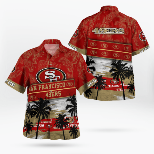 San Francisco 49ers Tropical Hawaii Shirt Gift