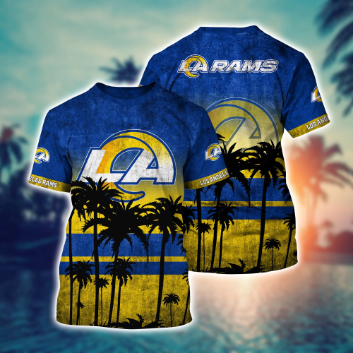 Los Angeles Rams Hawaii Shirt Short Style Hot Trending Summer Gift