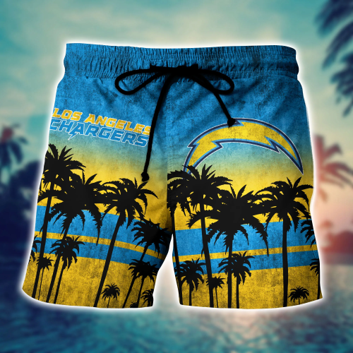 Los Angeles Chargers Hawaii Shirt Short Style Hot Trending Summer Gift