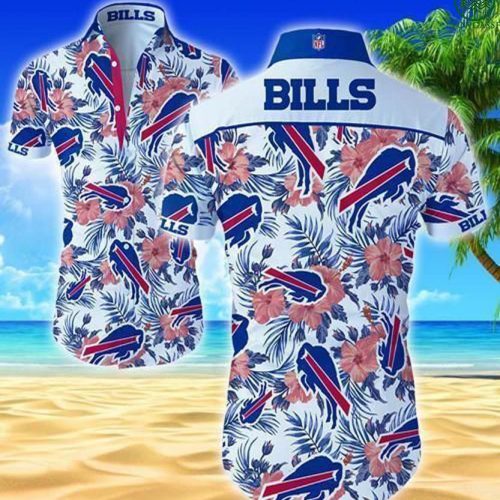 Buffalo Bills Nfl Floral Hawaiian Shirt