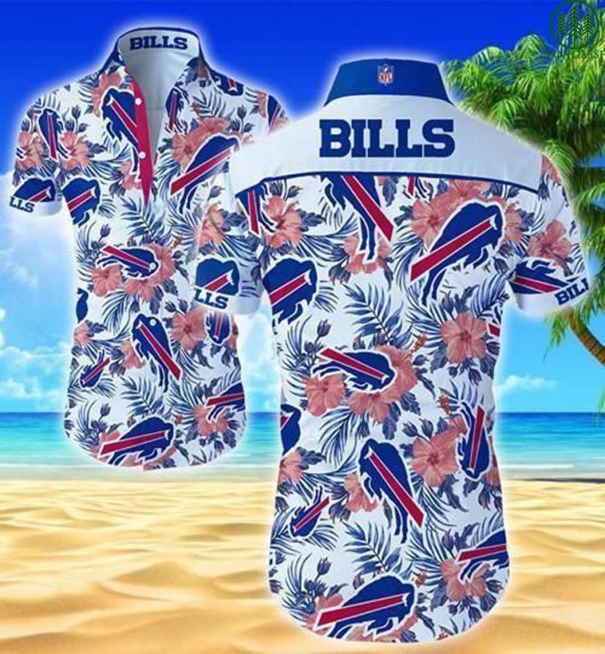 Buffalo Bills Nfl Floral Hawaiian Shirt