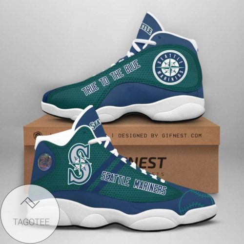 MLB Seattle Mariners Air Jordan 13 Shoes V1- Unisex Shoes Gift
