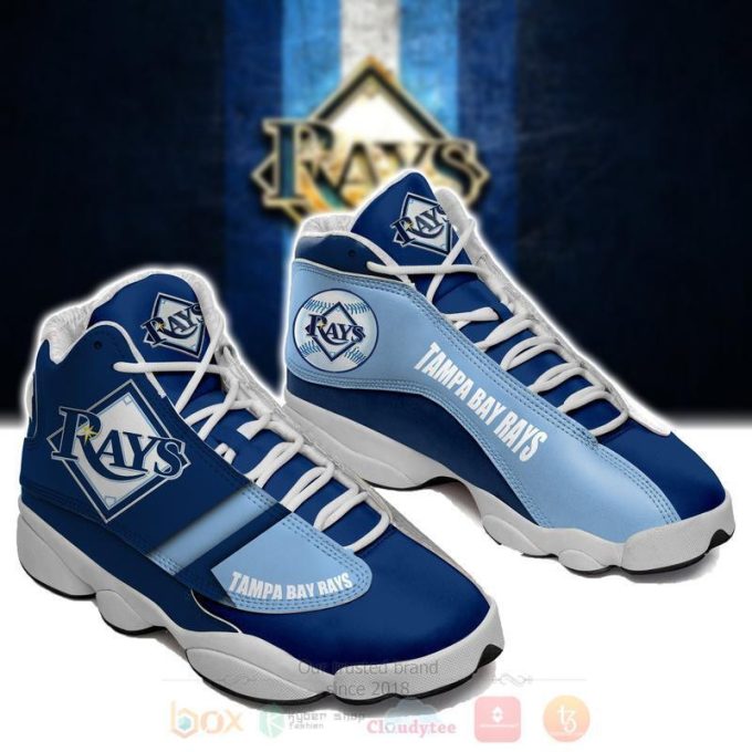 MLB Tampa Bay Rays Air Jordan 13 Shoes V6- Unisex Shoes Gift