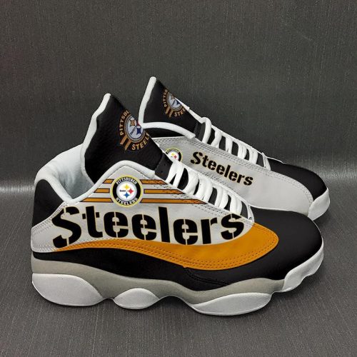 NFL Pittsburgh Steelers Air Jordan 13 Shoes V7