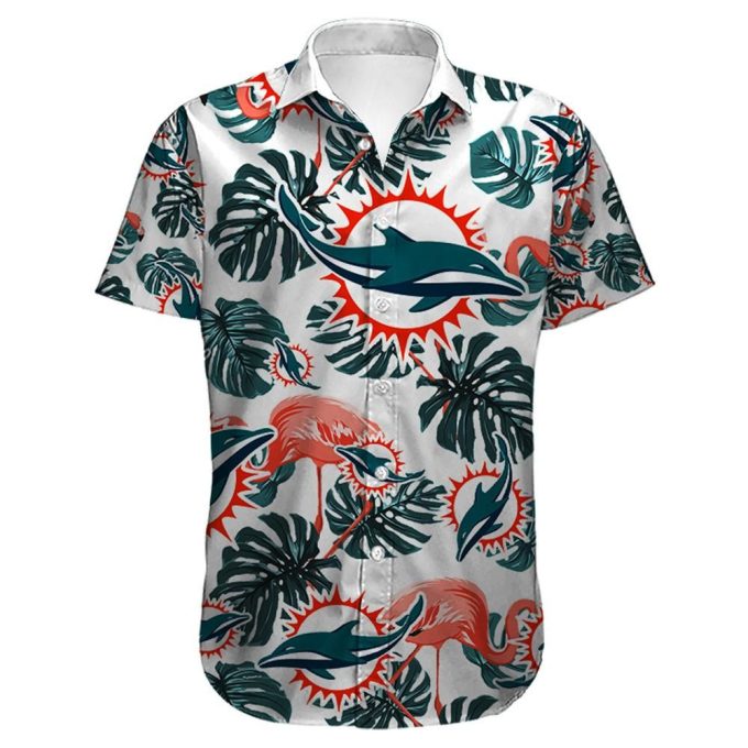 Nfl Miami Dolphins Flamingo Hawaiian Shirt